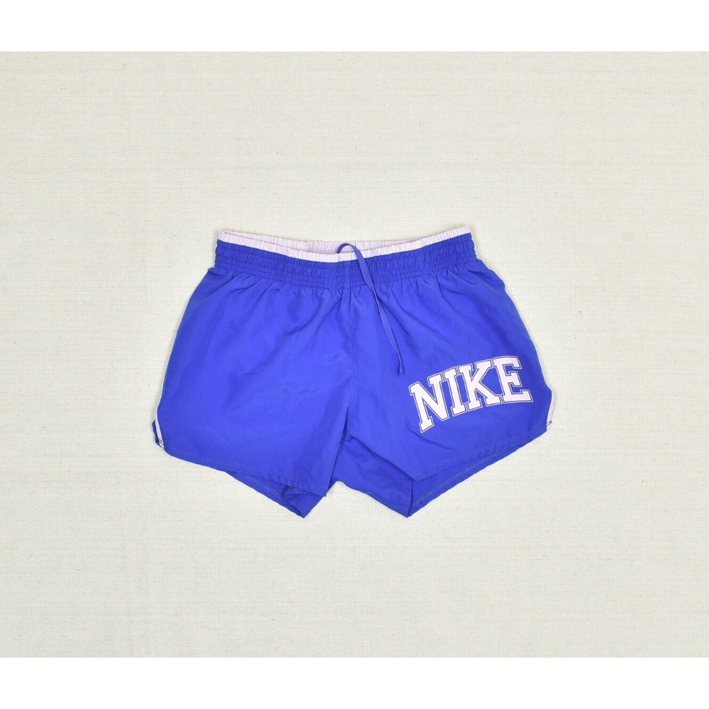 Nike Women Polyester Blue Size XS Dri Fit Sweat Shiers Lined Drawstring